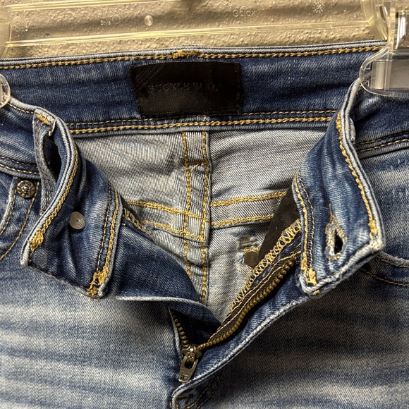 Buckle Black Curvy Ankle Skinny Jeans - Picture 3 of 4